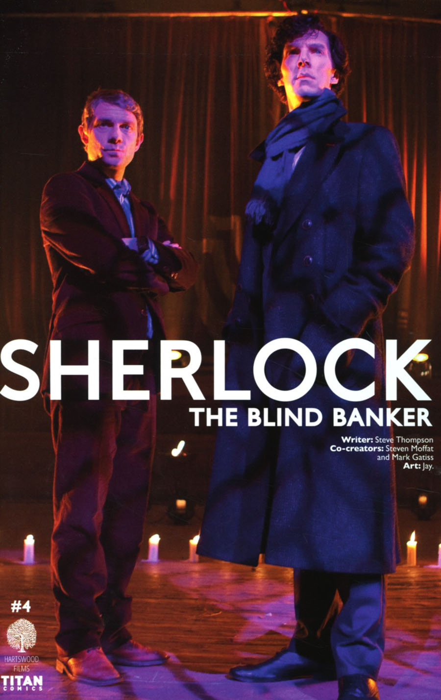 Sherlock Blind Banker #4 Cover B Variant Photo Cover