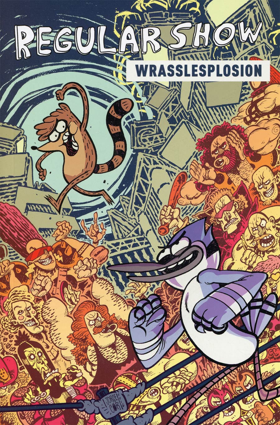 Regular Show Original Graphic Novel Vol 4 Wrasslesplosion TP