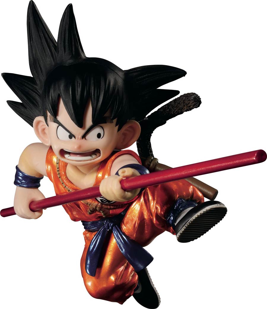 Dragon Ball Scultures Son Goku Figure Metallic Version