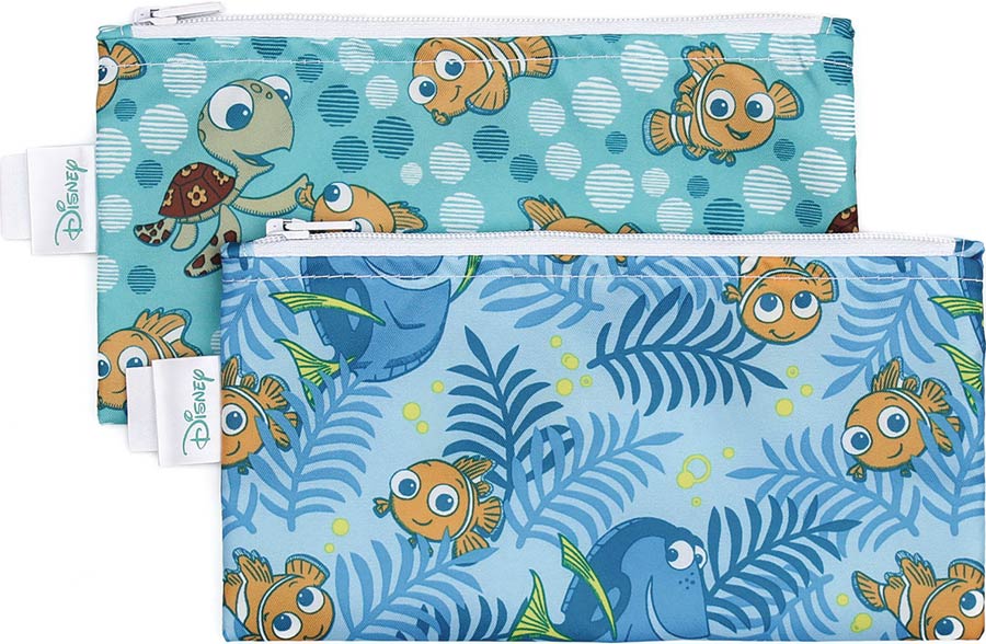 Disney Small Reusable Snack Bag 2-Pack - Finding Nemo