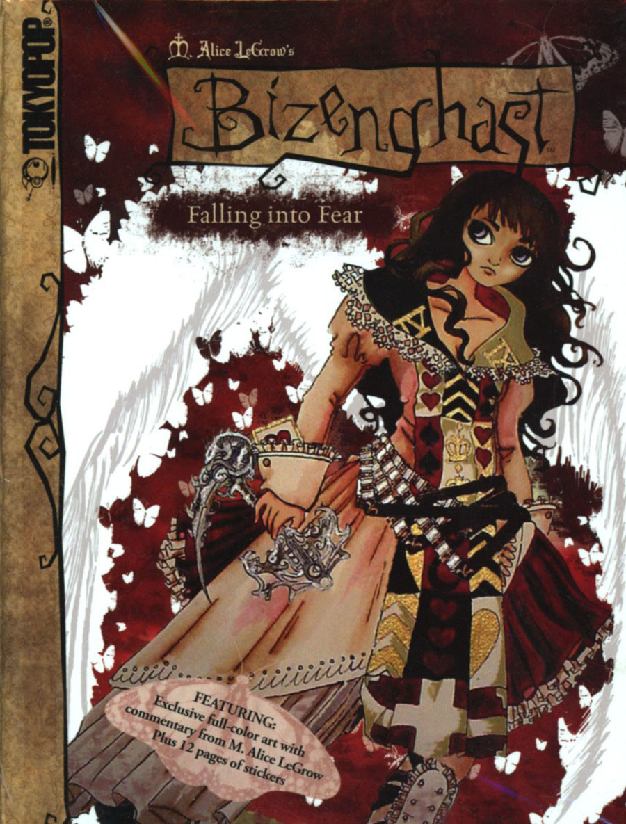 Bizenghast Falling Into Fear Artbook HC