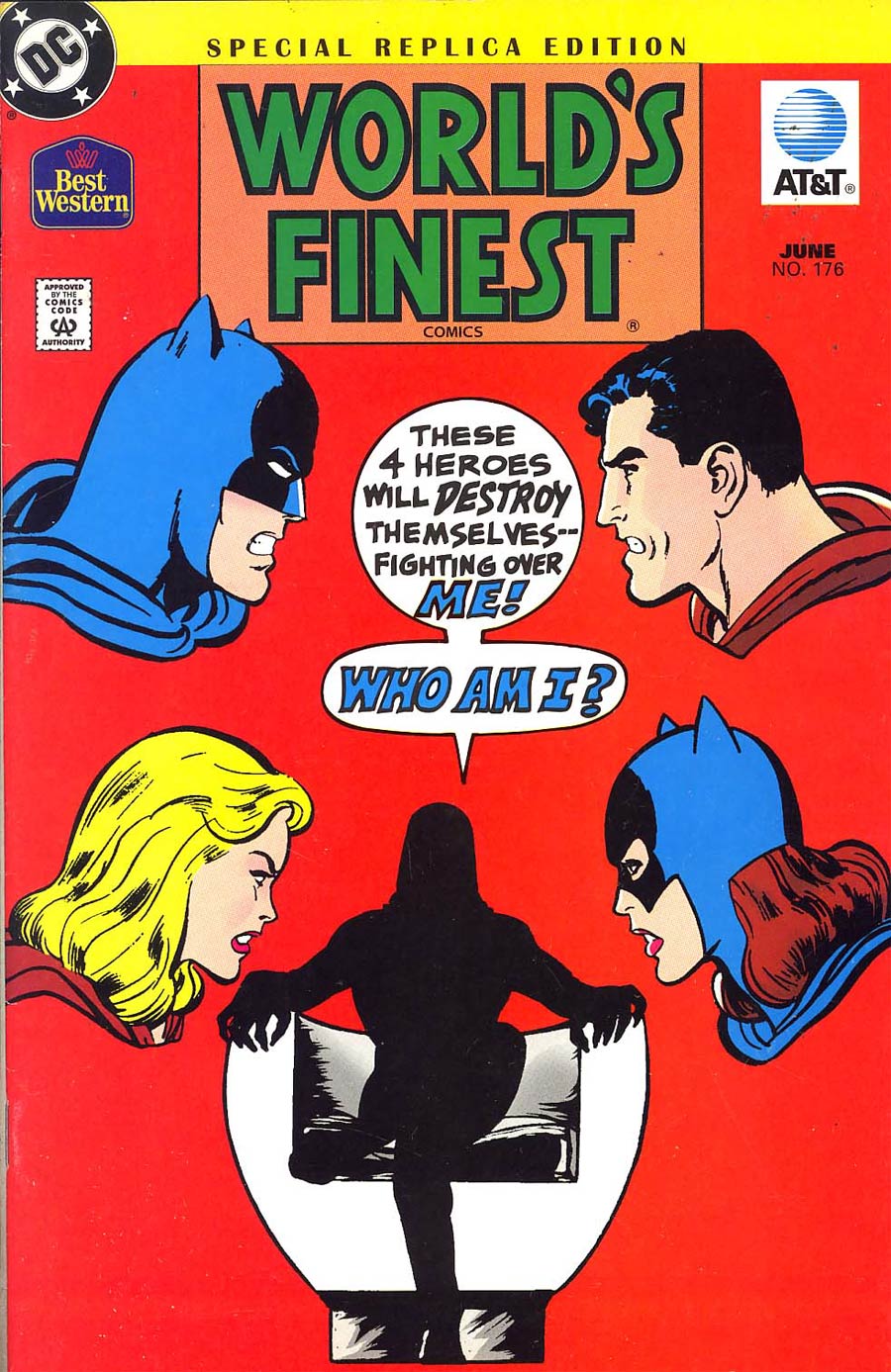 Worlds Finest Comics #176 Cover B Best Western Promo Reprint Edition