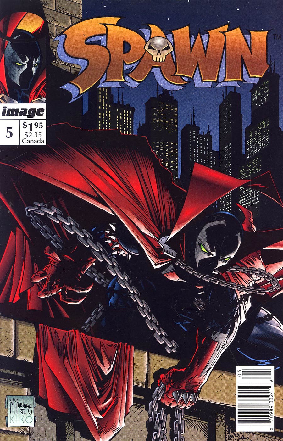 Spawn #5 Cover B Newsstand Edition