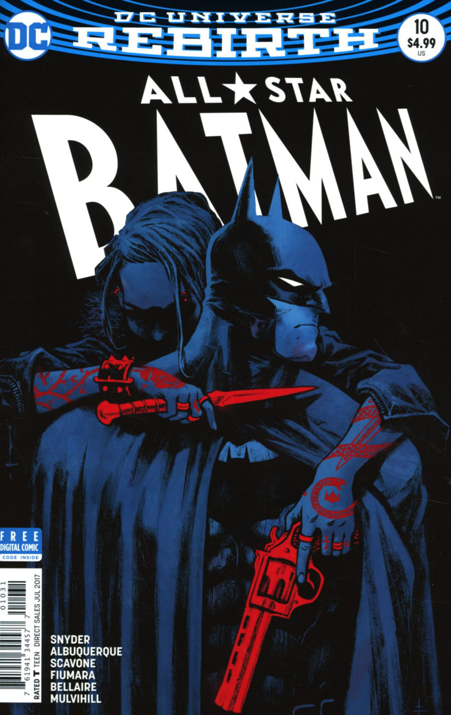 All-Star Batman #10 Cover C Variant Sebastian Fiumara Cover - Midtown Comics
