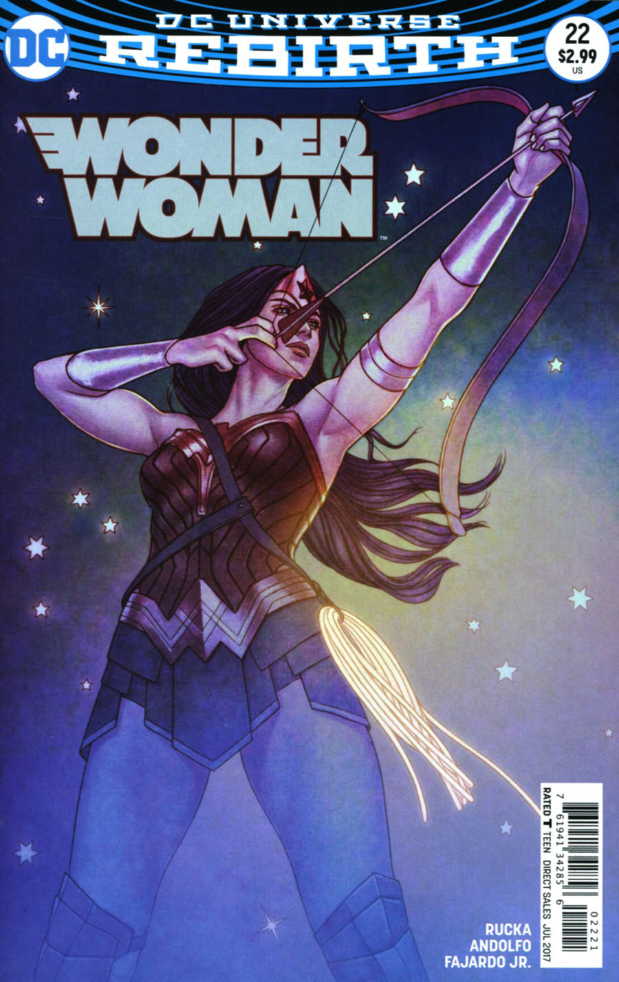 Wonder Woman Vol 5 #22 Cover B Variant Jenny Frison Cover