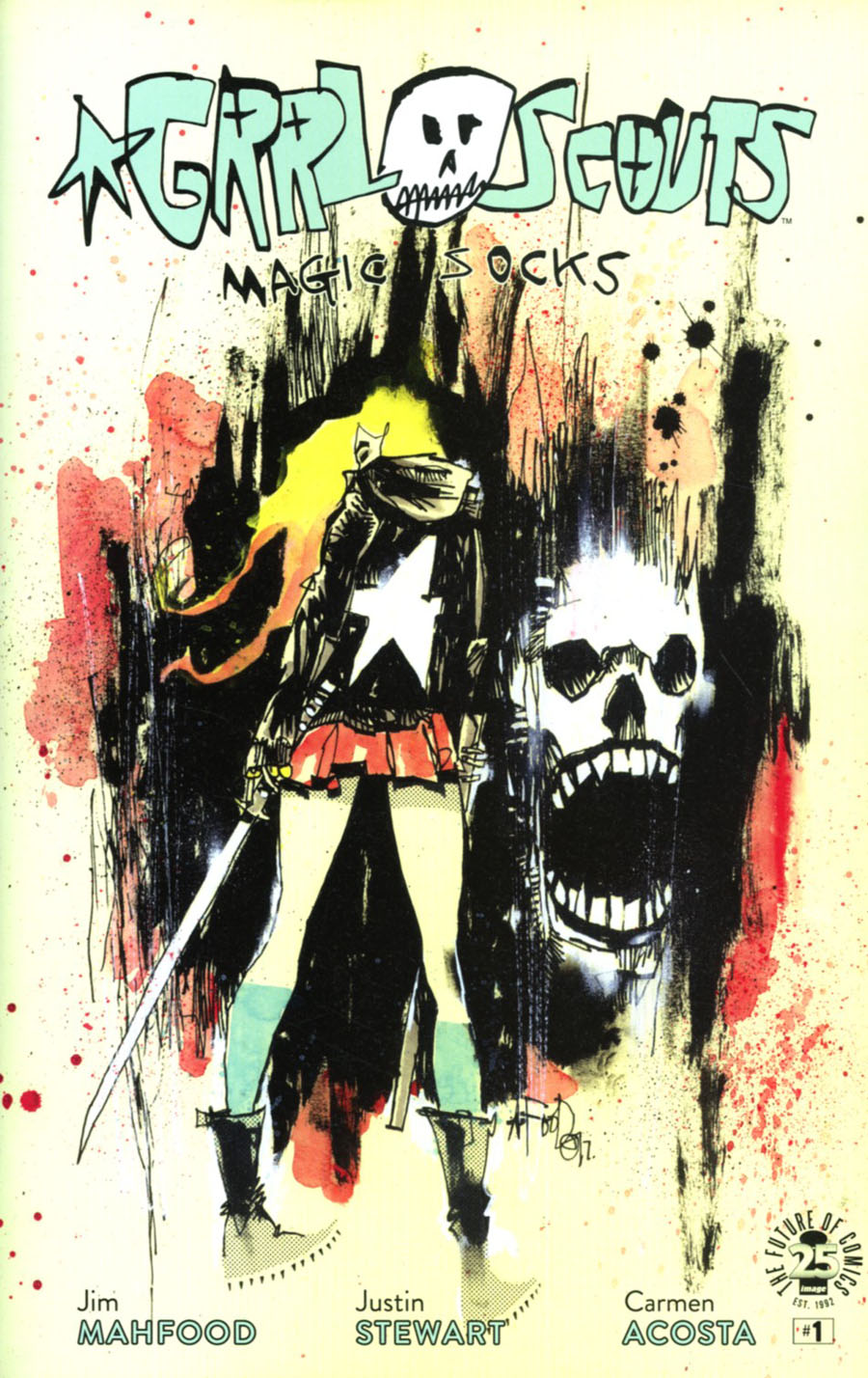 Grrl Scouts Magic Socks #1 Cover A 1st Ptg Regular Jim Mahfood Cover