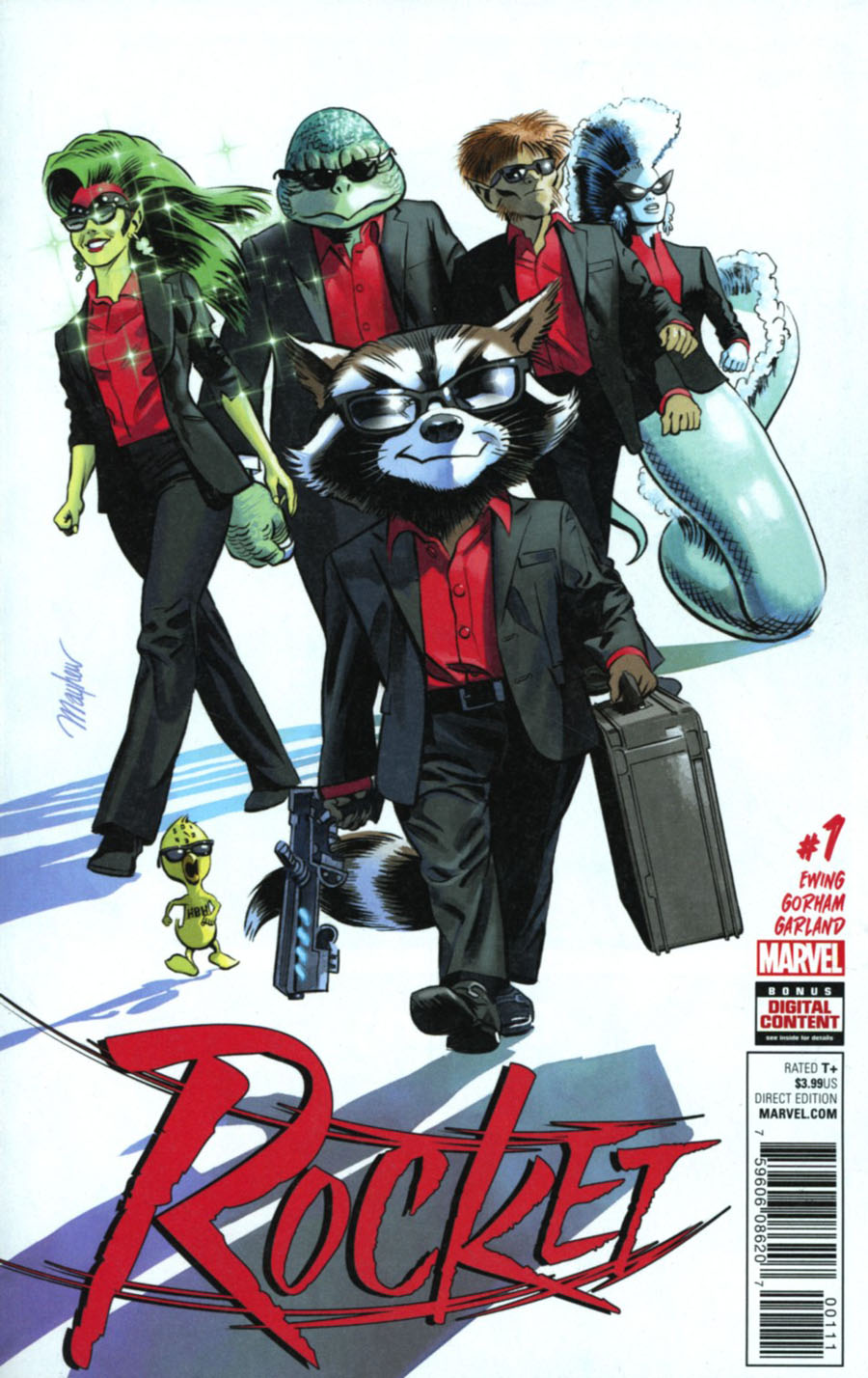 Rocket #1 Cover A Regular Mike Mayhew Cover