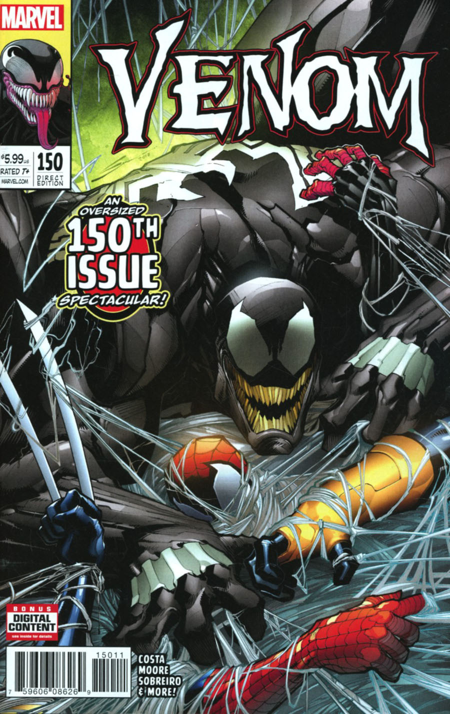 Venom Vol 3 #150 Cover A 1st Ptg Regular Gerardo Sandoval Cover