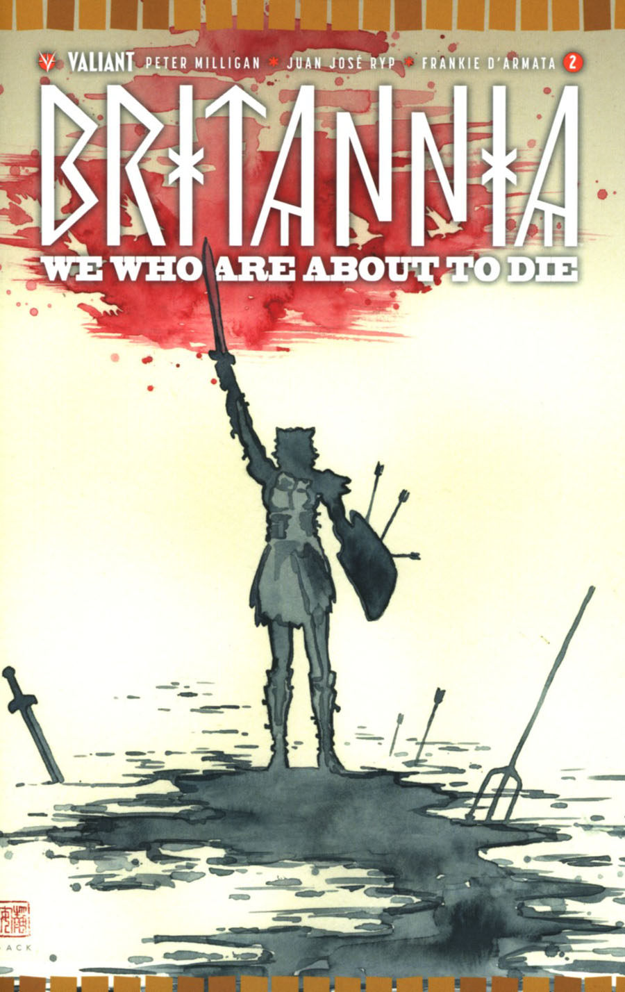 Britannia We Who Are About To Die #2 Cover A Regular David Mack Cover