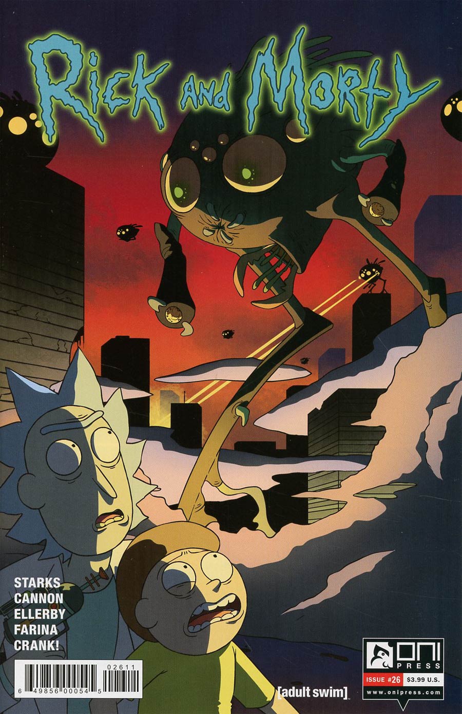 Rick And Morty #26 Cover A Regular CJ Cannon Cover