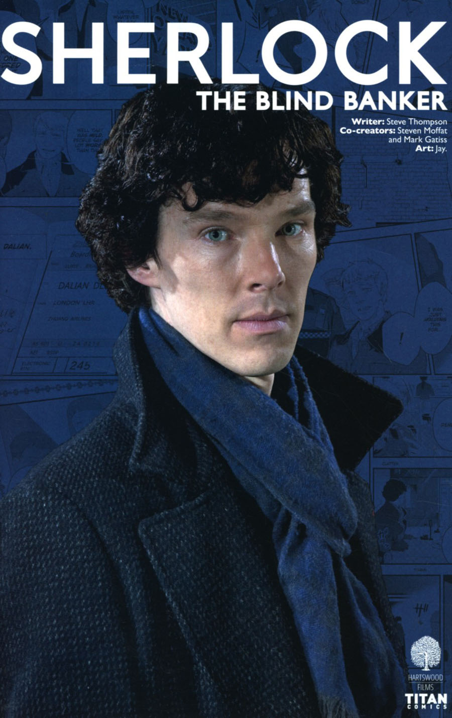 Sherlock Blind Banker #5 Cover B Variant Photo Cover