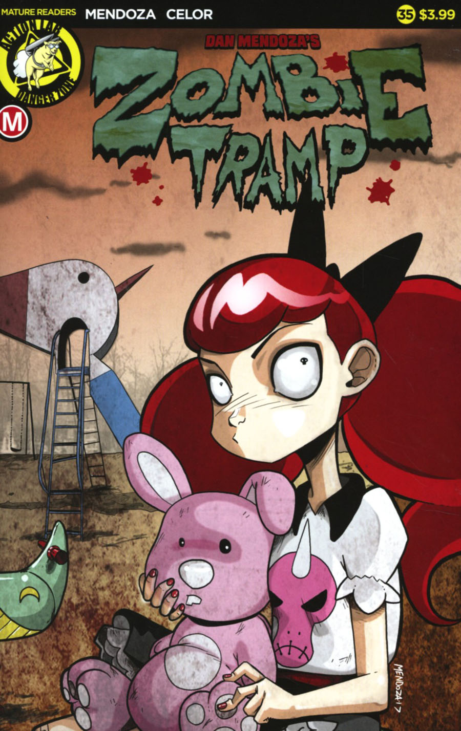 Zombie Tramp Vol 2 #35 Cover A Regular Dan Mendoza Cover