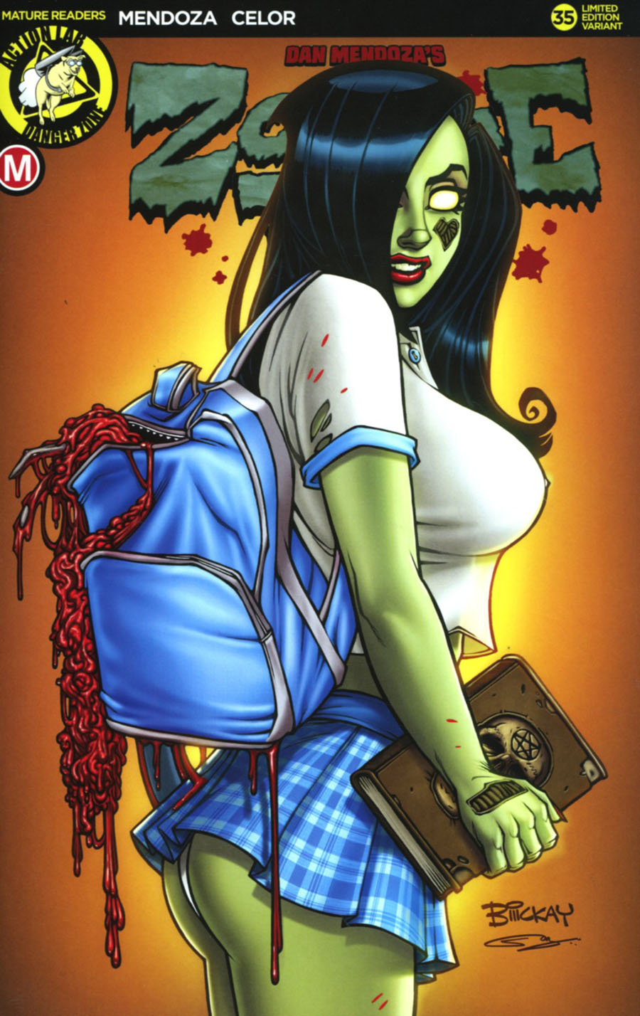 Zombie Tramp Vol 2 #35 Cover C Variant Bill McKay Schoolgirl Cover