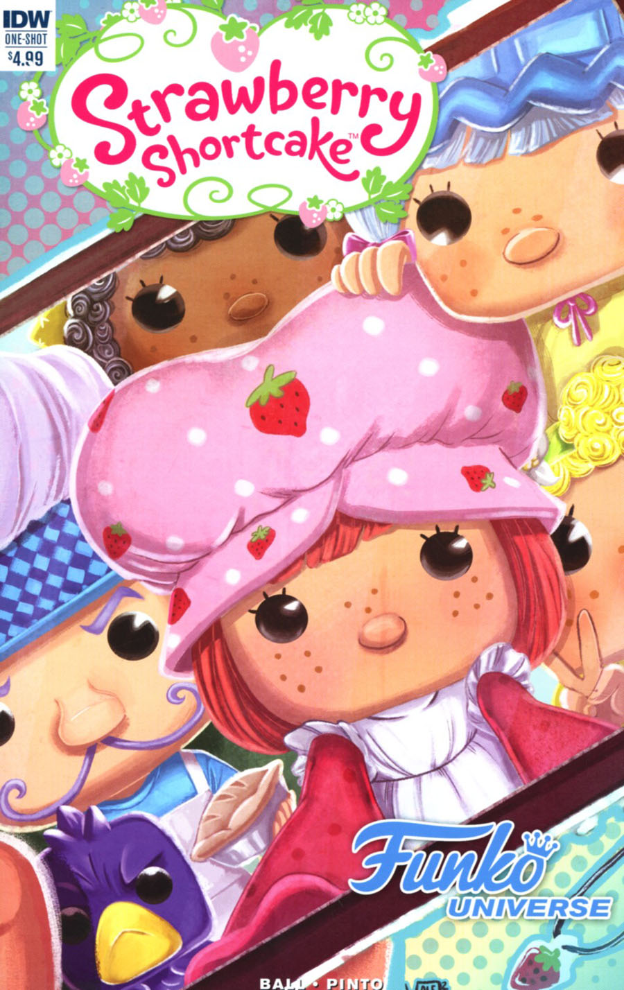 Strawberry Shortcake Funko Universe Cover A Regular Valentina Pinto Cover