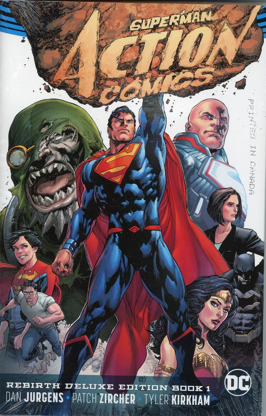 Superman Action Comics Rebirth Deluxe Edition Book 1 HC