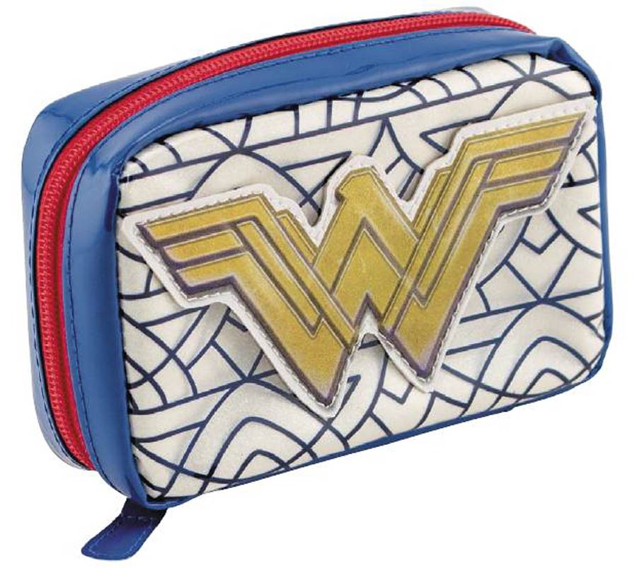 DC Wonder Woman Art Deco Cosmetic Case