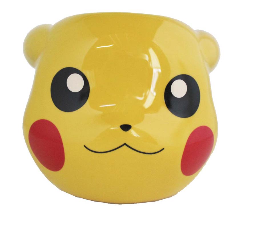 Pokemon Pikachu Head Molded Mug