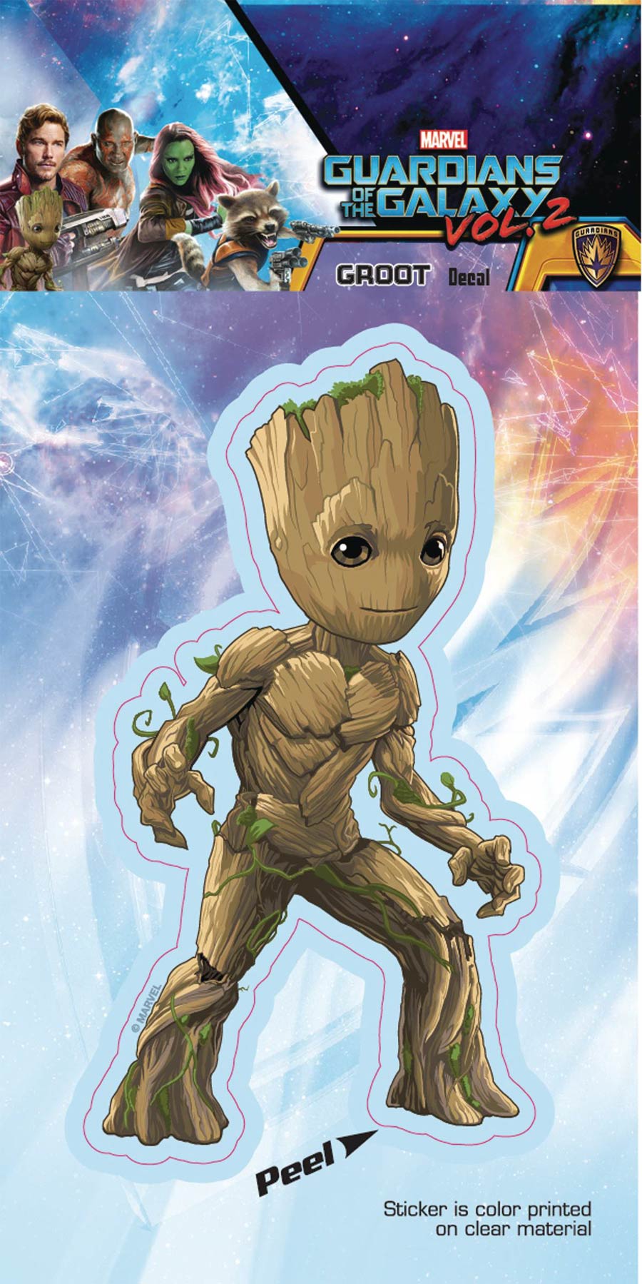 Guardians Of The Galaxy Vol 2 Decal - Groot Walking