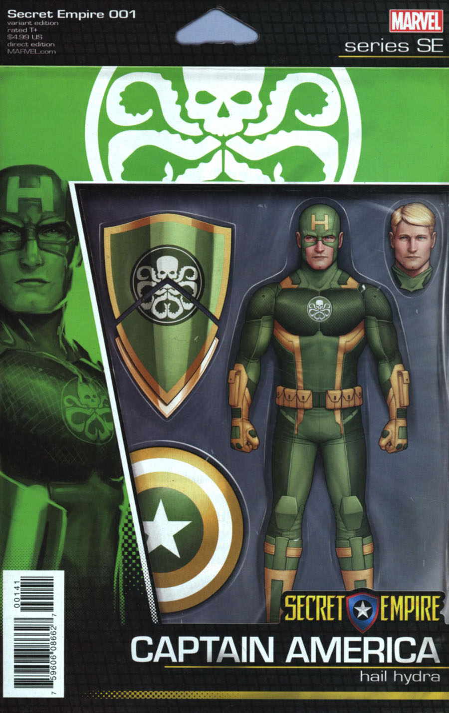 Secret Empire #1 Cover D Variant John Tyler Christopher Action Figure Cover