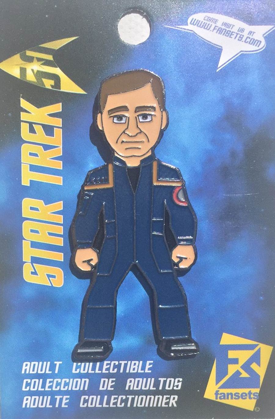 Star Trek Micro Crew Enamel Pin - Captain Archer