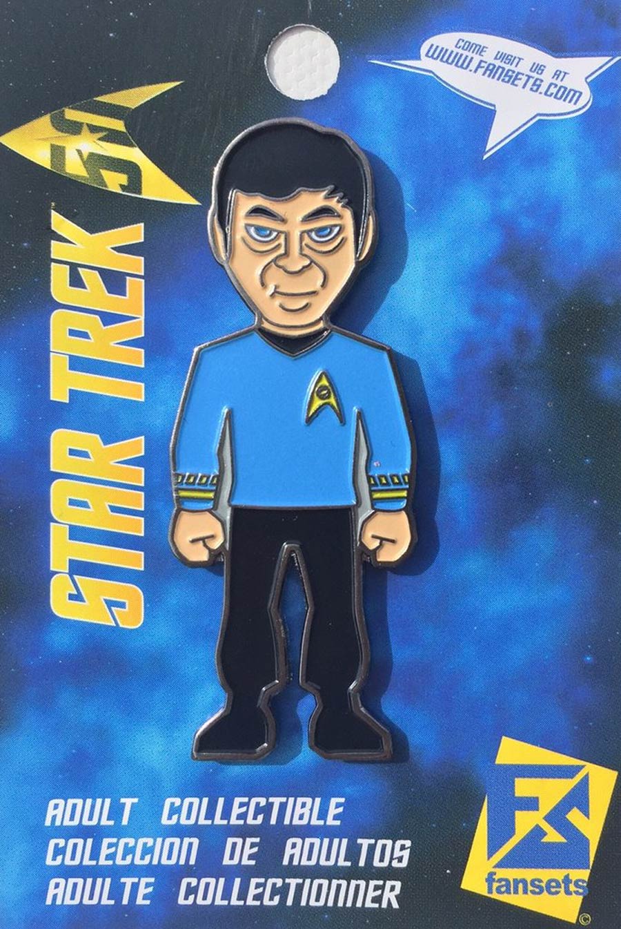 Star Trek Micro Crew Enamel Pin - McCoy