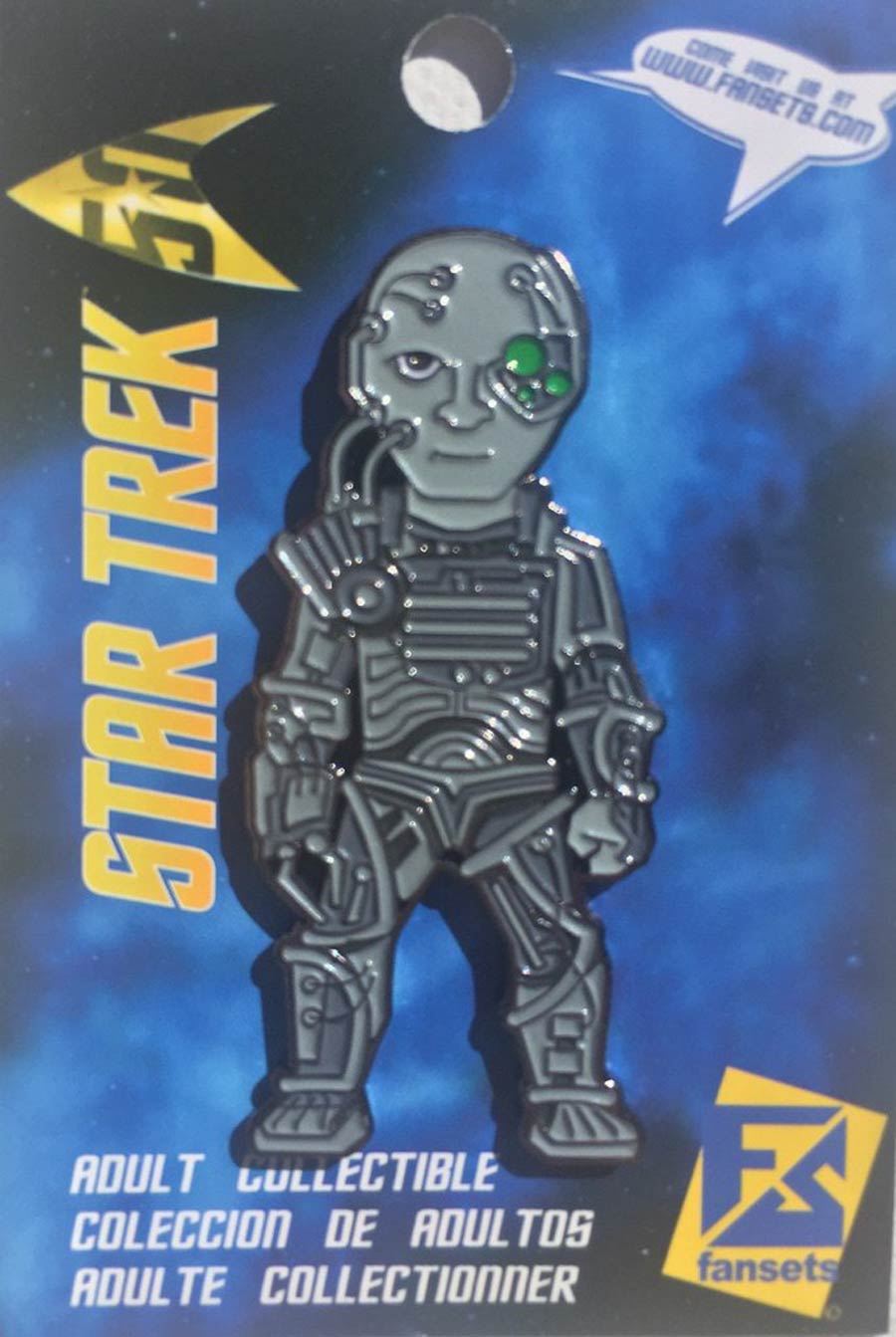 Star Trek Micro Crew Enamel Pin - Borg