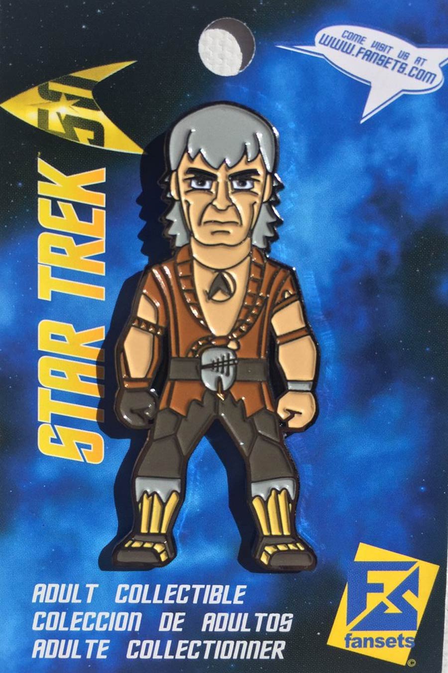 Star Trek Micro Crew Enamel Pin - Khan