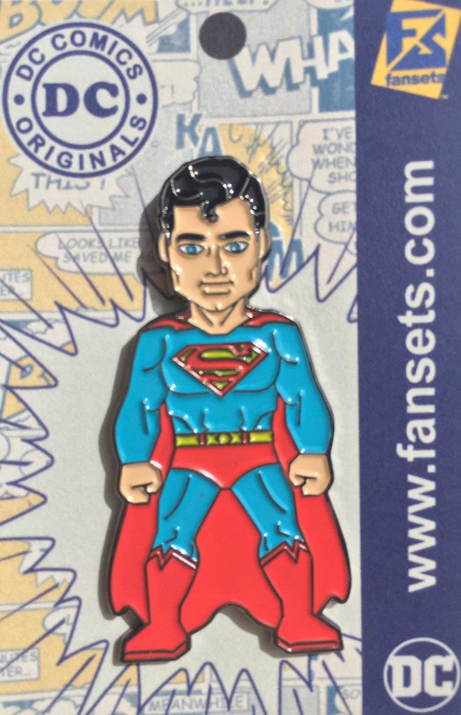 DC Comics Micro Justice Enamel Pin - Superman Classic