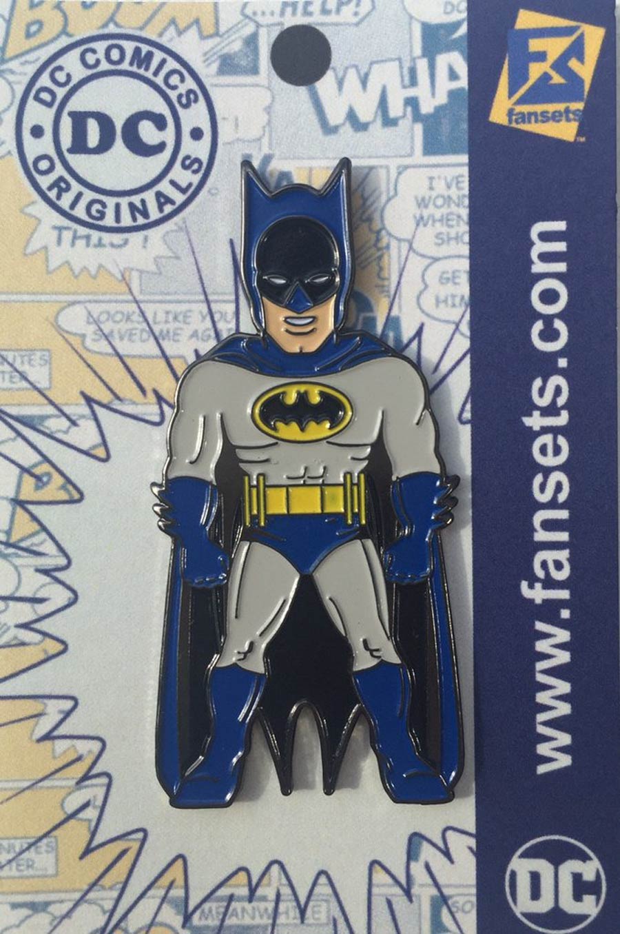 DC Comics Micro Justice Enamel Pin - Batman Classic