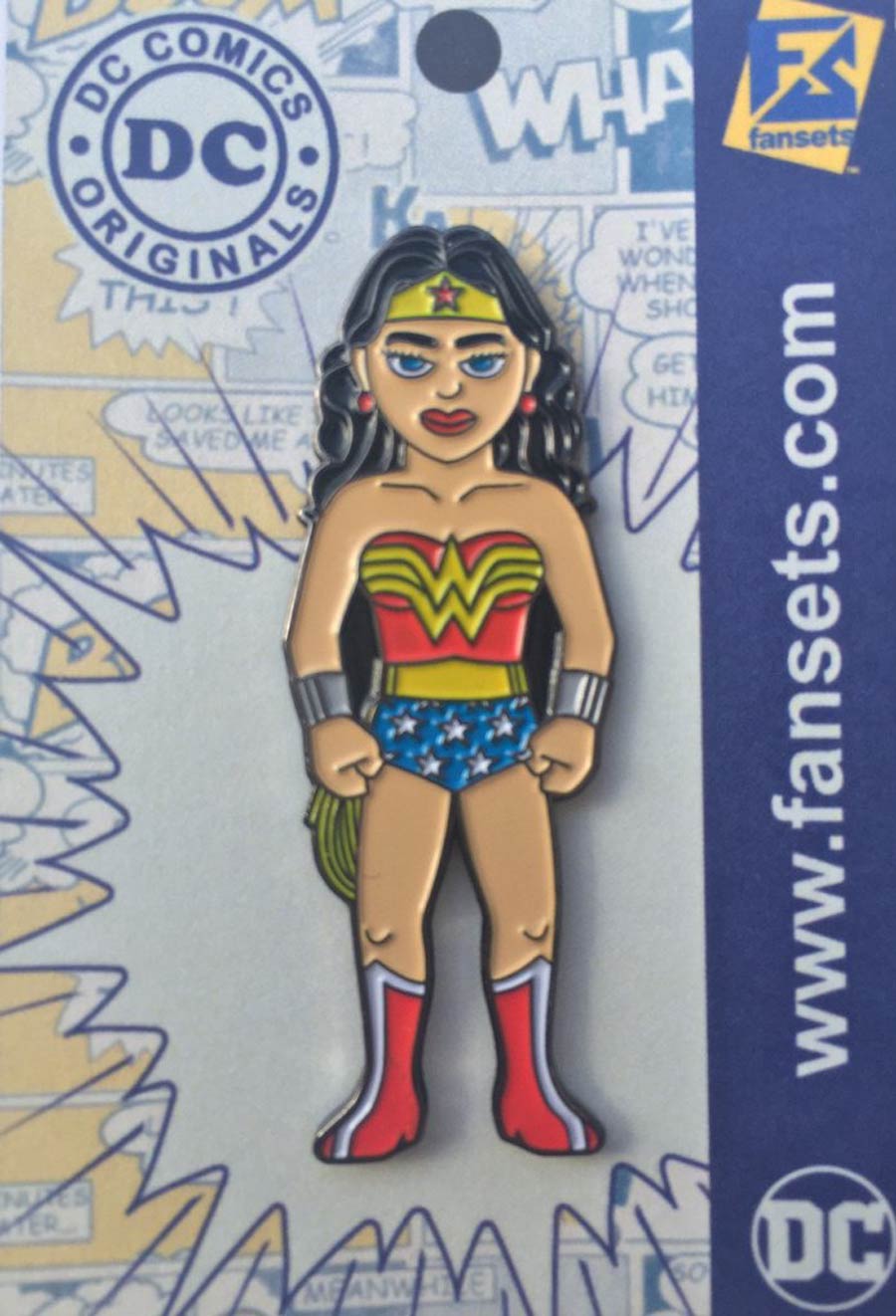 DC Comics Micro Justice Enamel Pin - Wonder Woman Classic