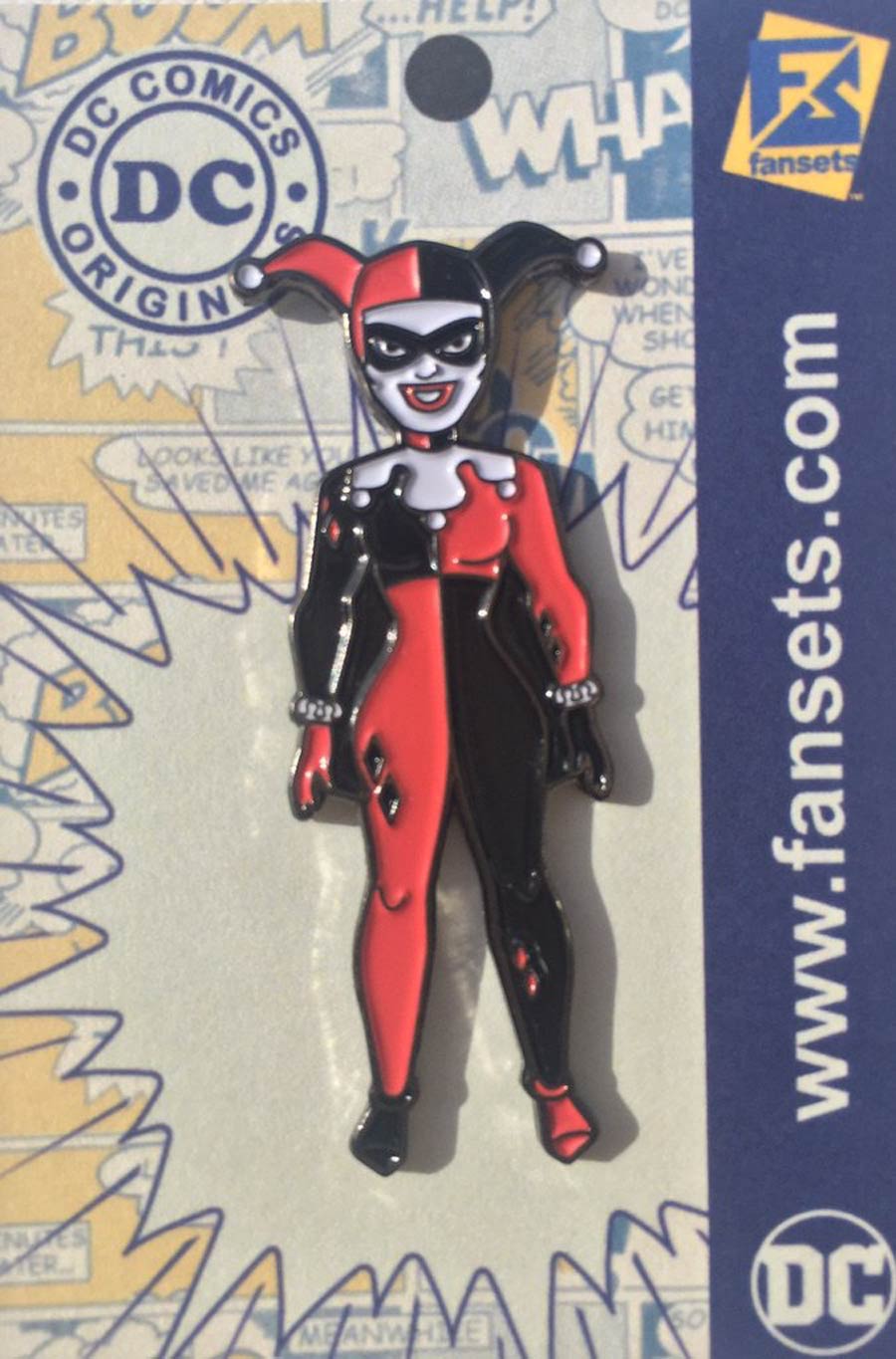 DC Comics Micro Justice Enamel Pin - Harley Quinn Classic