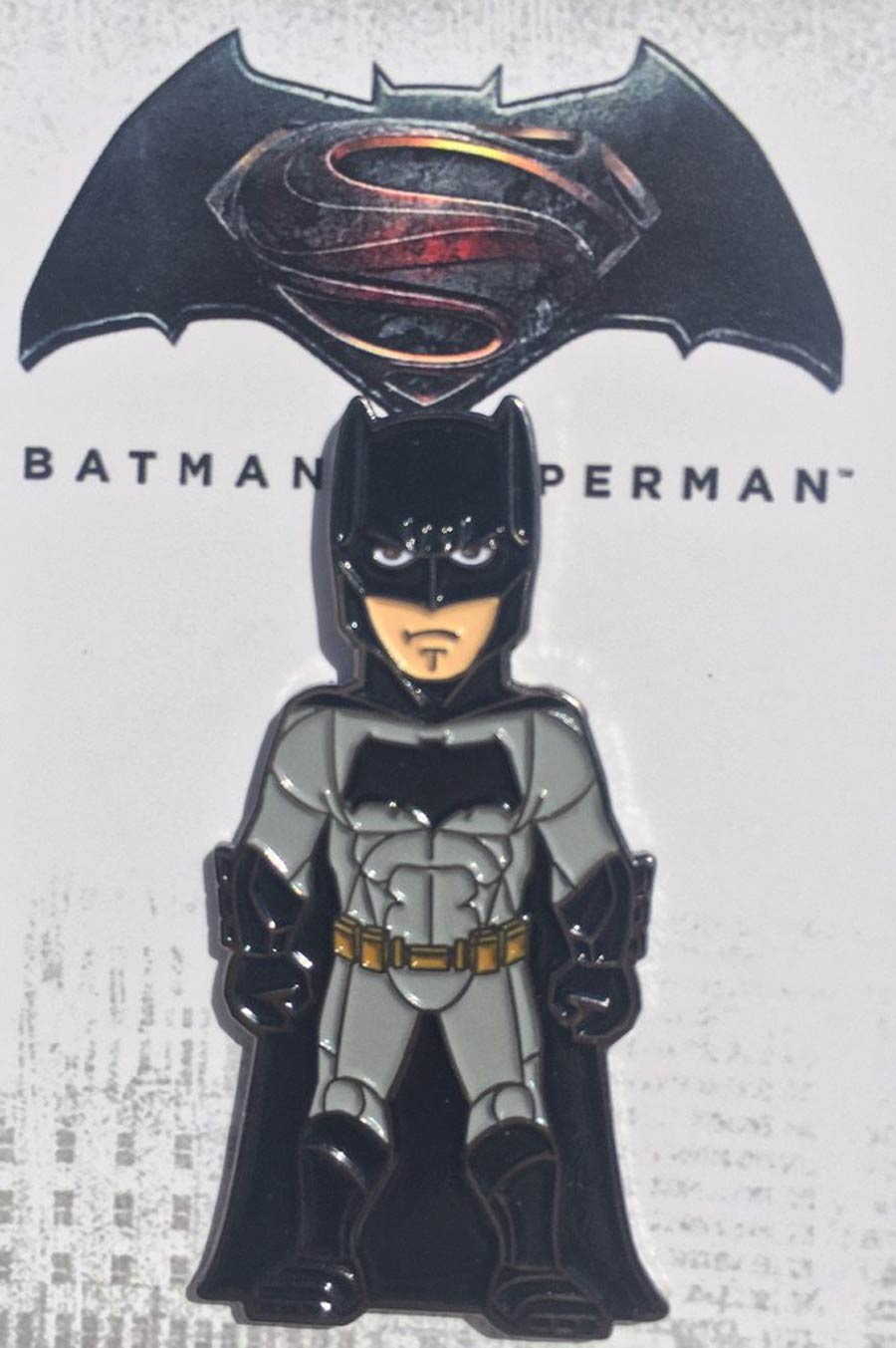 DC Comics Micro Justice Enamel Pin - Batman v Superman Dawn Of Justice Batman