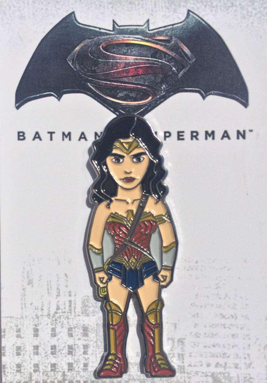 DC Comics Micro Justice Enamel Pin - Batman v Superman Dawn Of Justice Wonder Woman