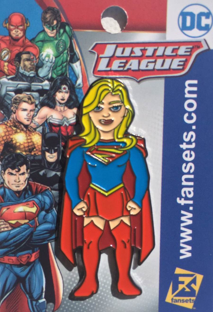 DC Comics Micro Justice Enamel Pin - Supergirl Rebirth