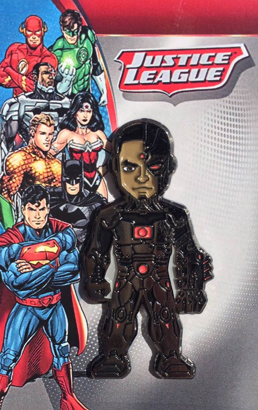 DC Comics Micro Justice Enamel Pin - Cyborg New 52