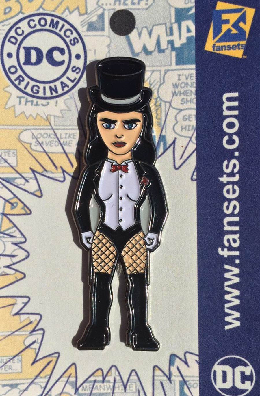 DC Comics Micro Justice Enamel Pin - Zatanna Classic