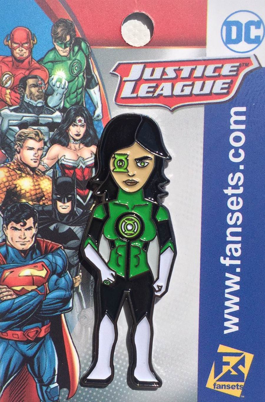 DC Comics Micro Justice Enamel Pin - Green Lantern Jessica Cruz Rebirth