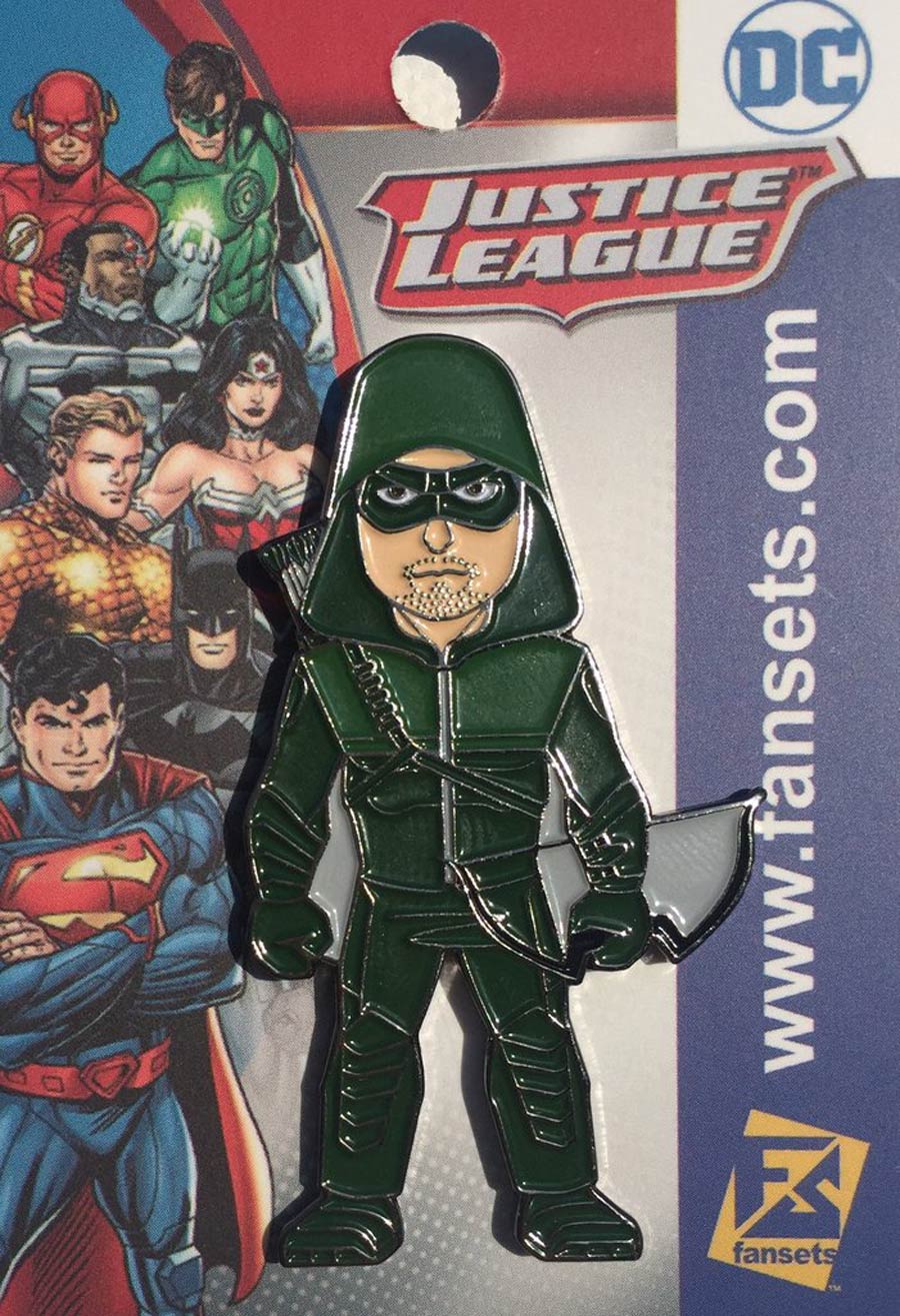 DC Comics Micro Justice Enamel Pin - Green Arrow - Arrow TV Show