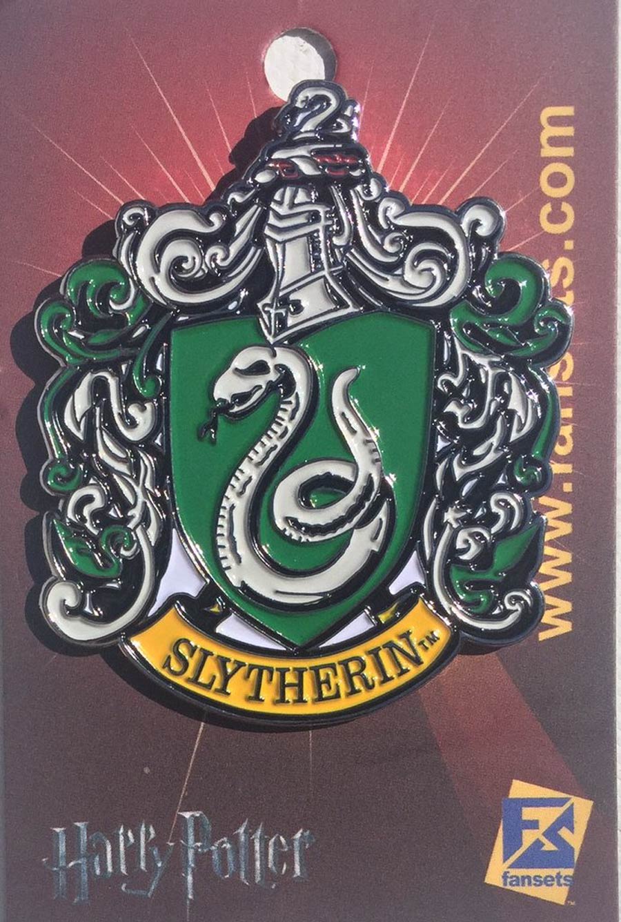 Harry Potter Micro Magic Enamel Pin - Slytherin House Crest