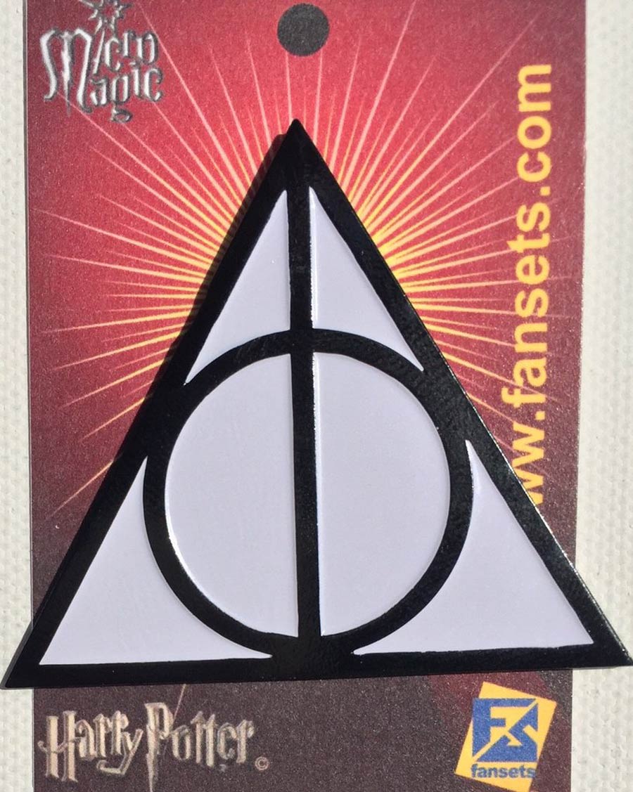 Harry Potter Micro Magic Enamel Pin - Deathly Hallows Symbol