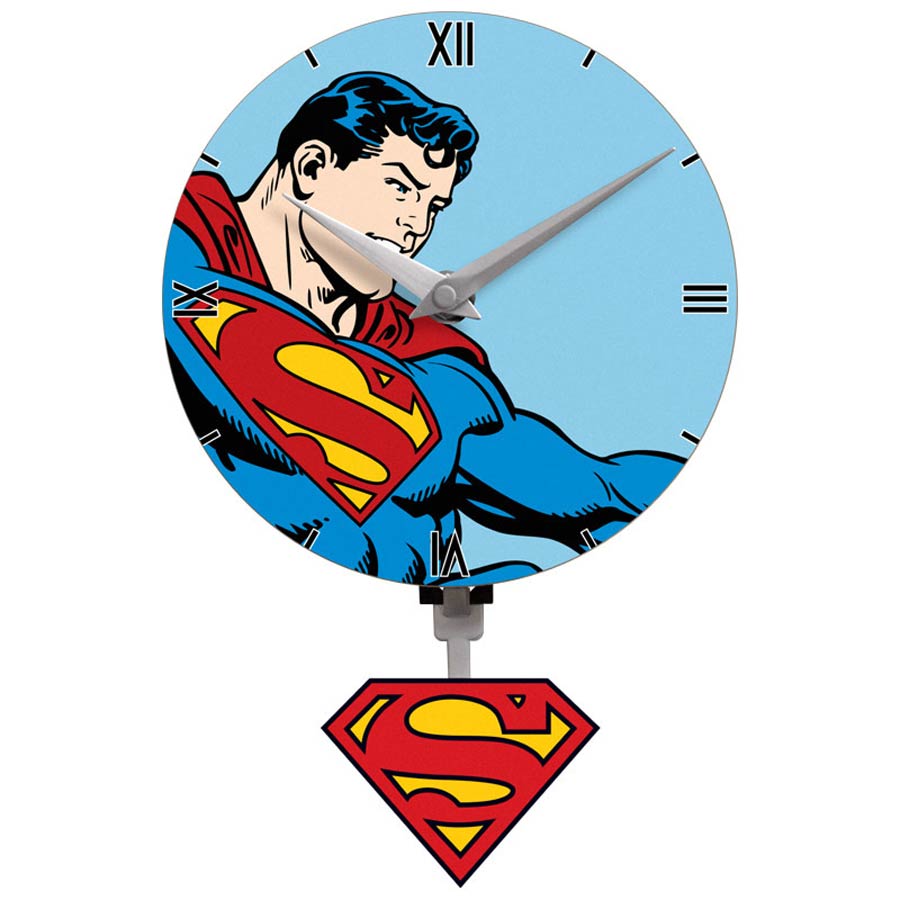 DC Comics Superman 6-inch Motion Clock