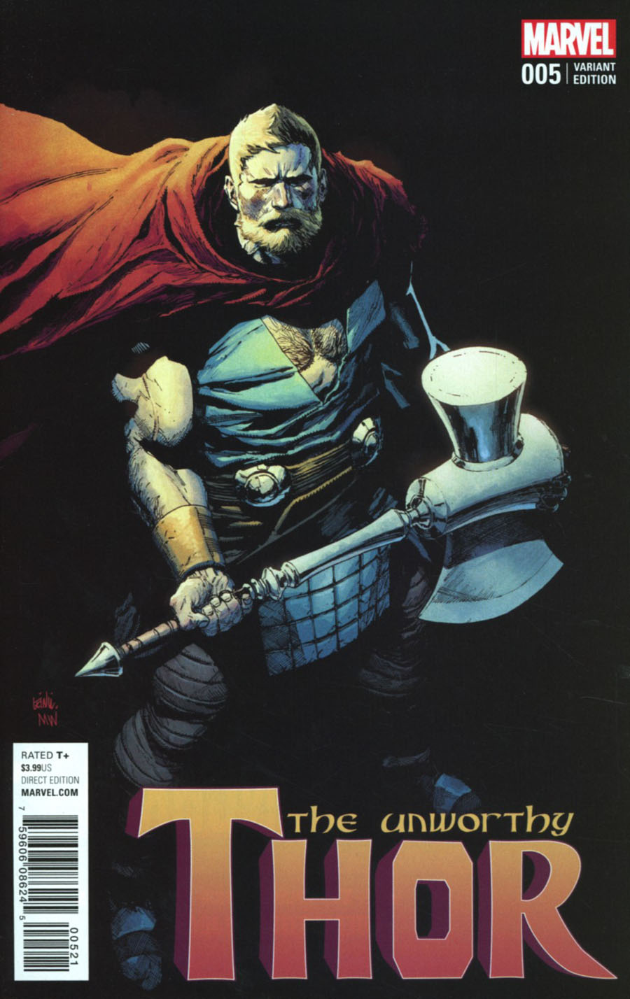 Unworthy Thor #5 Cover C Incentive Leinil Francis Yu Variant Cover