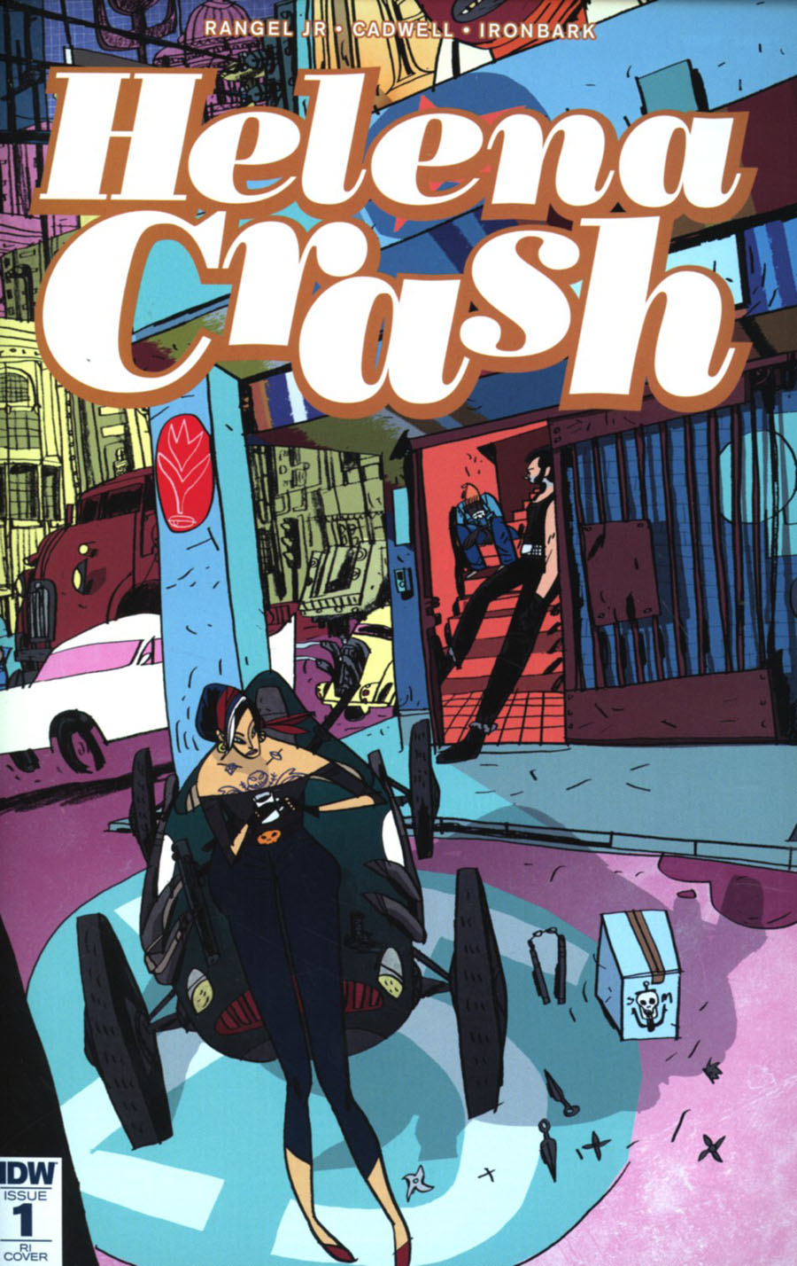 Helena Crash #1 Cover C Incentive Warwick Johnson-Cadwell Variant Cover