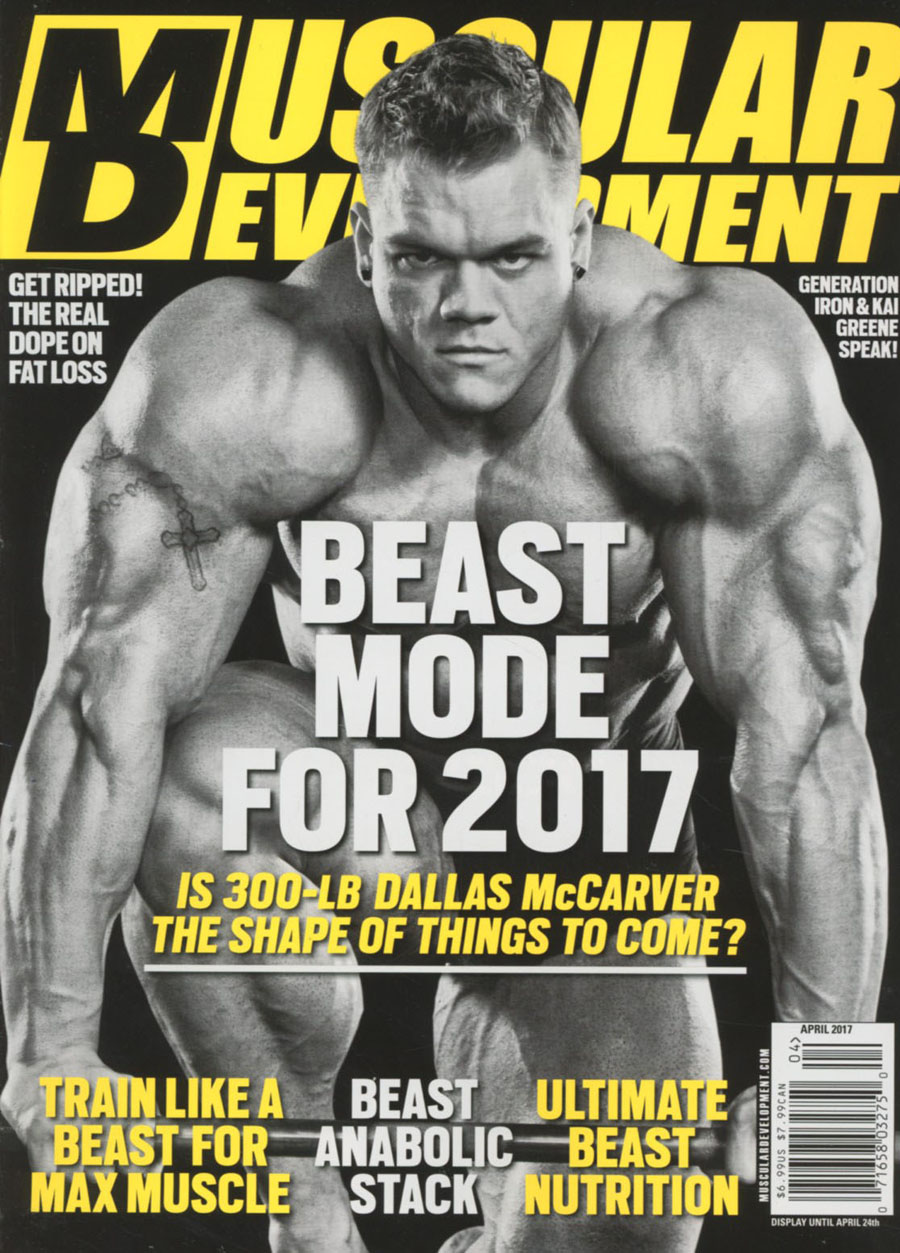 Muscular Development Magazine Vol 54 #4 April 2017