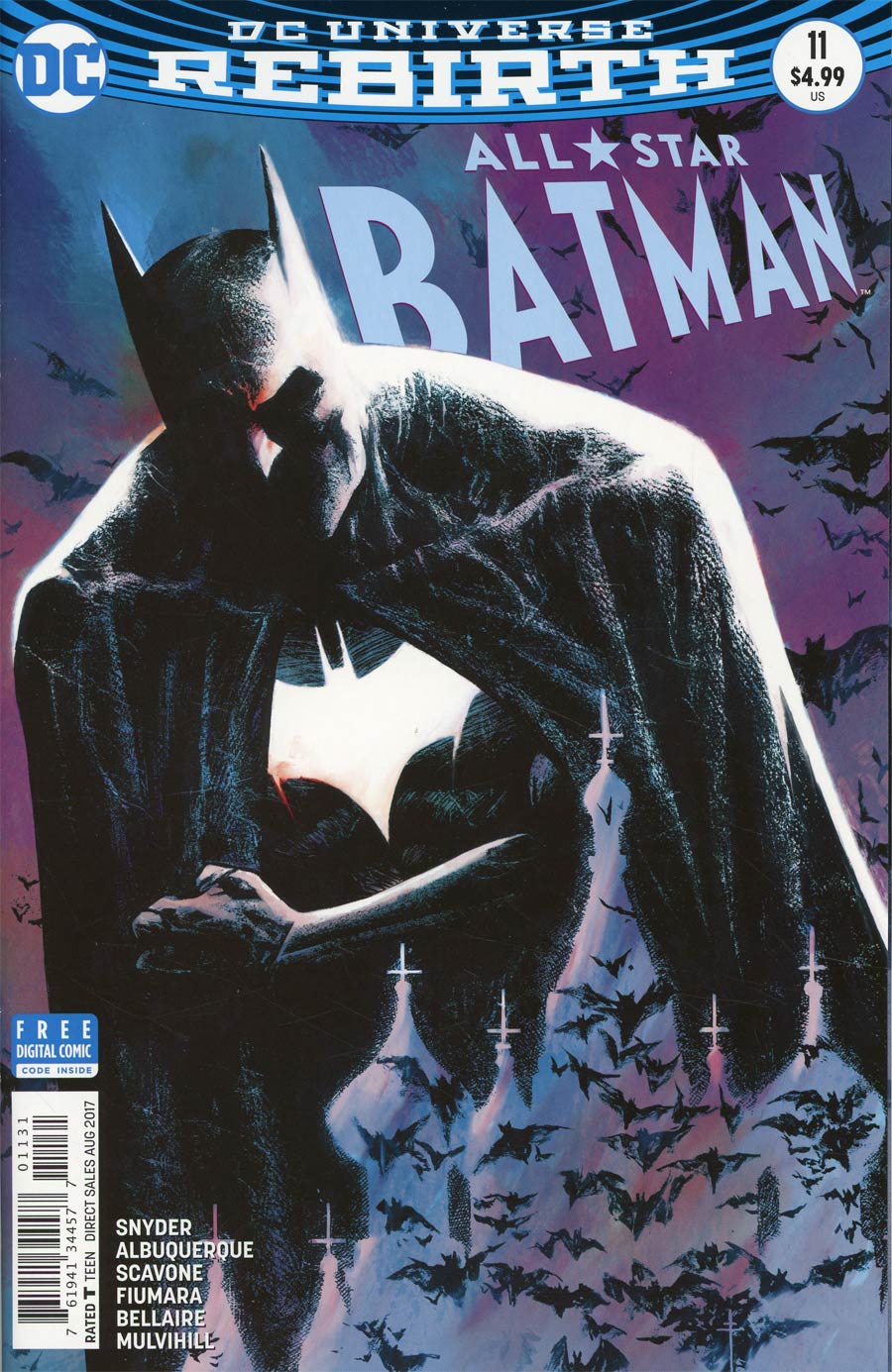 All-Star Batman #11 Cover C Variant Sebastian Fiumara Cover