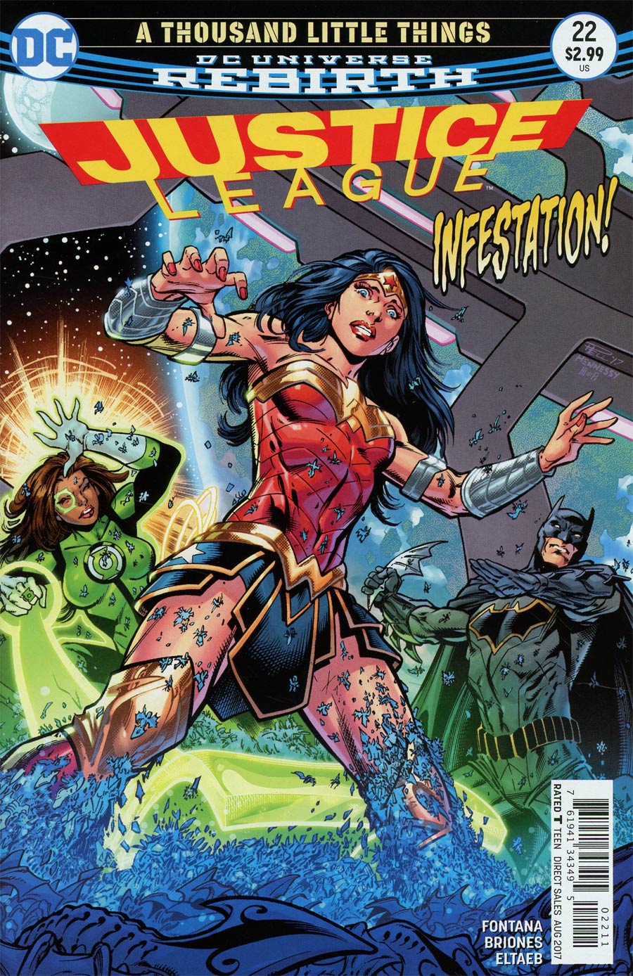Justice League Vol 3 #22 Cover A Regular Paul Pelletier Cover
