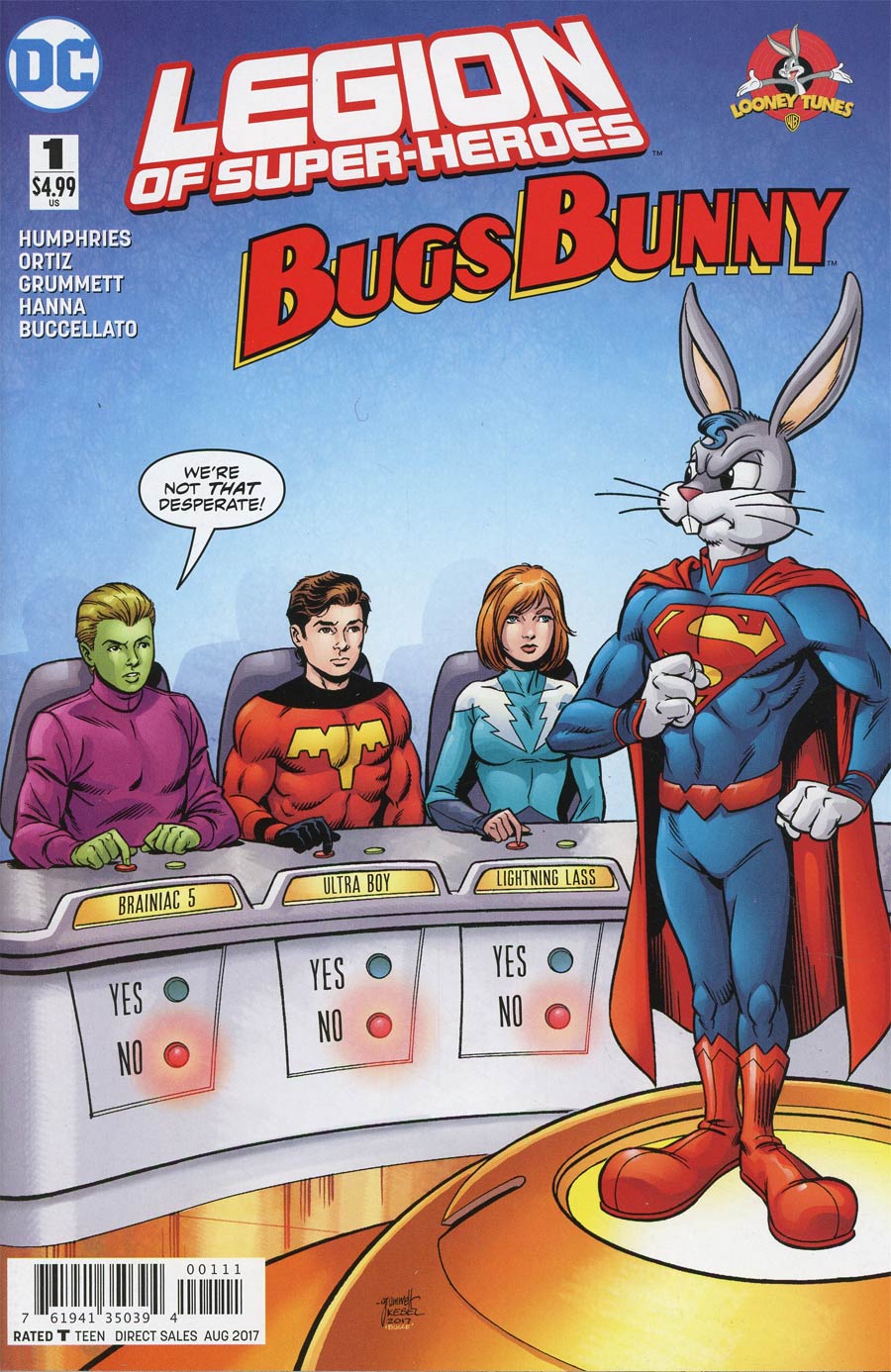 Legion Of Super-Heroes Bugs Bunny Special #1 Cover A Regular Tom Grummett & Karl Kesel Cover