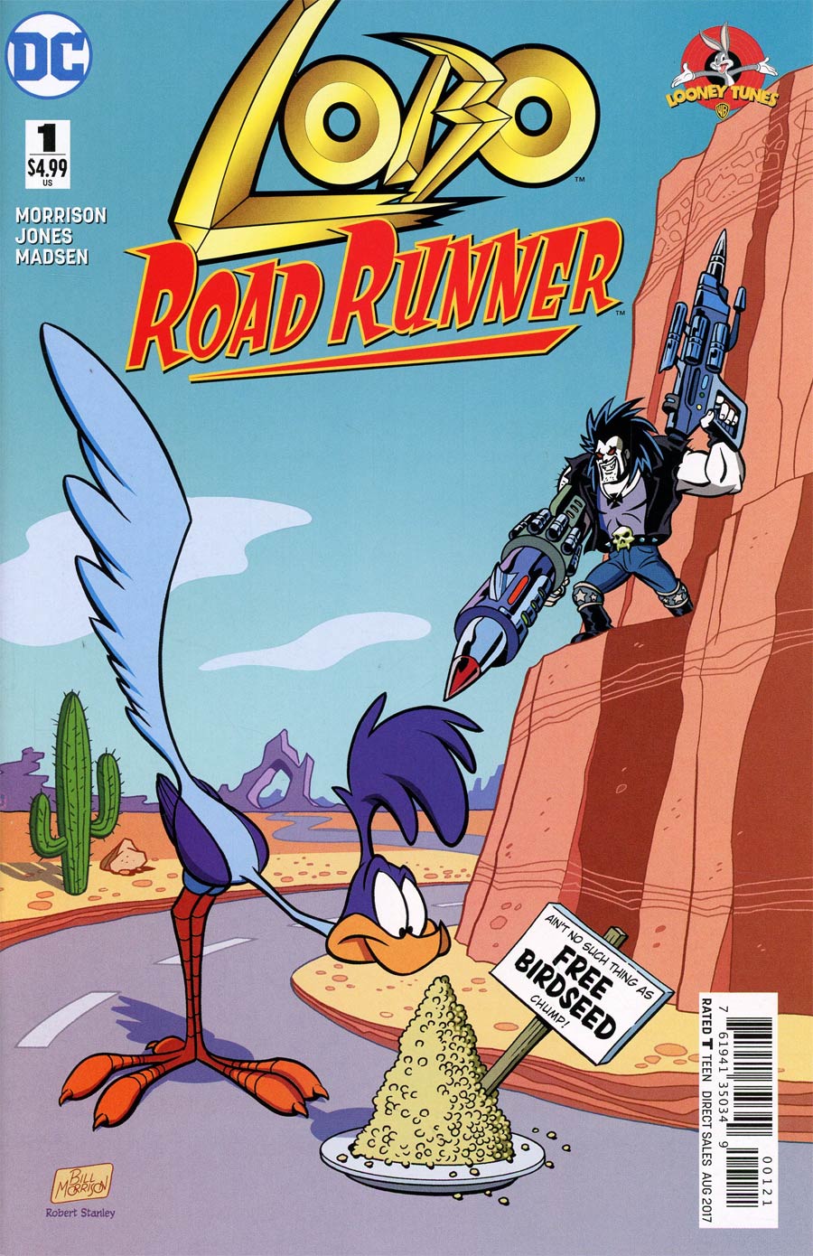 Lobo Road Runner Special #1 Cover B Variant Bill Morrison Cover