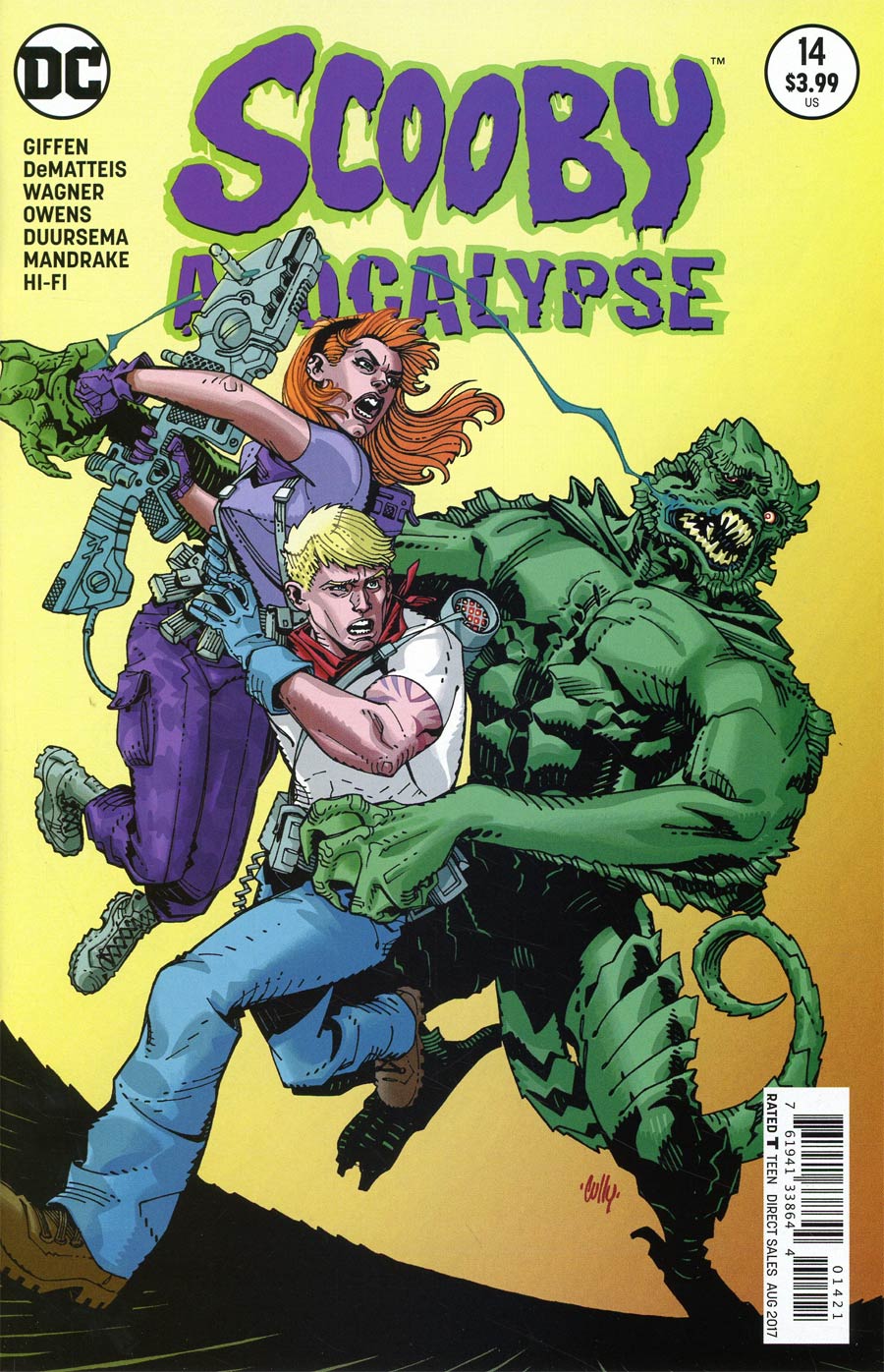 Scooby Apocalypse #14 Cover B Variant Cully Hamner Cover