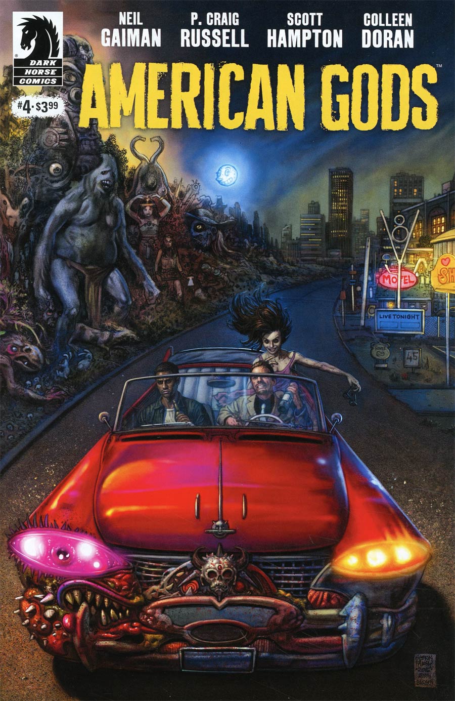 American Gods Shadows #4 Cover A Regular Glenn Fabry Cover